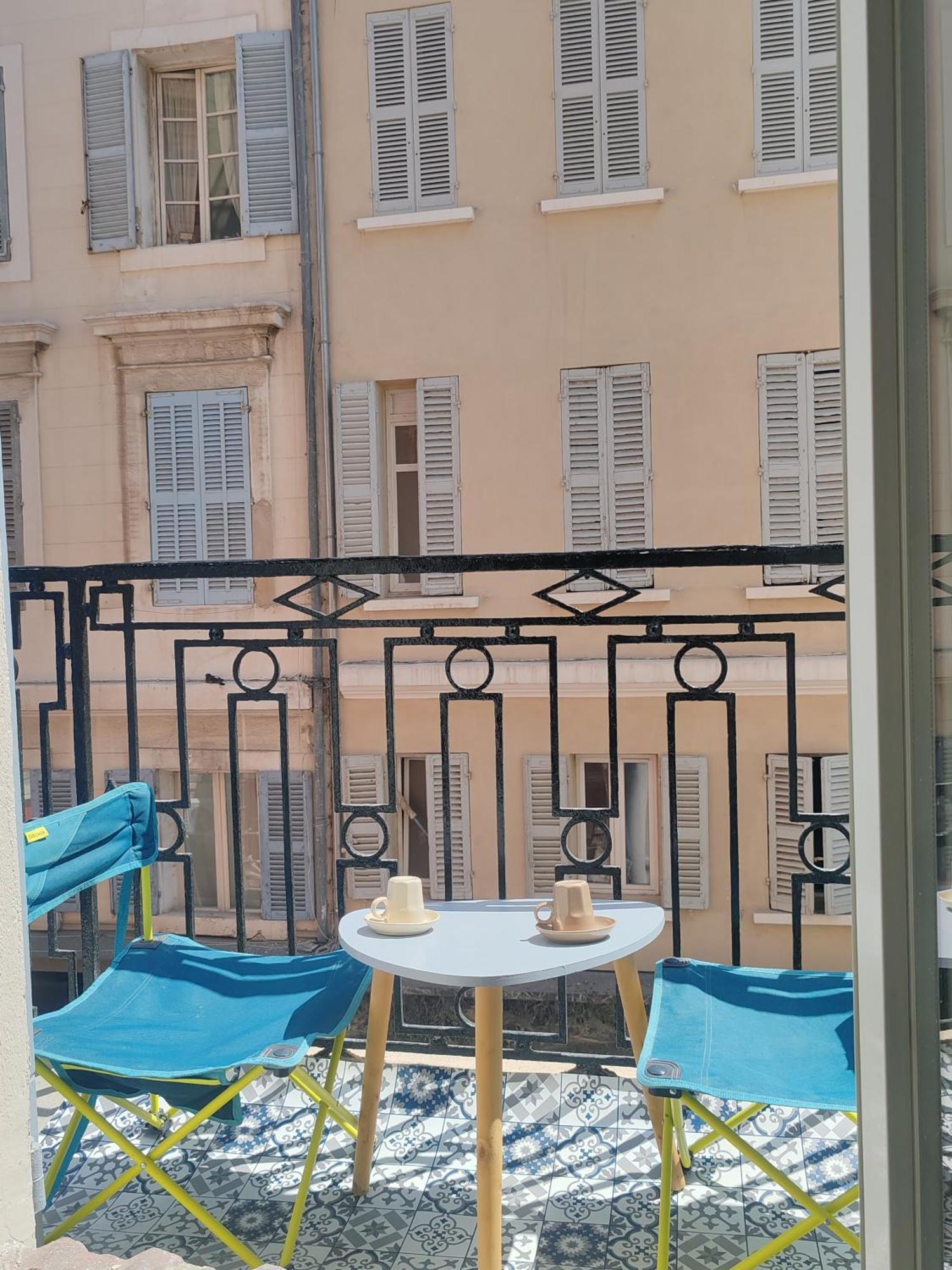 马赛T3 Grand Balcon Au Coeur Du Vieux Port公寓 外观 照片